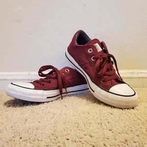 Maroon Converse